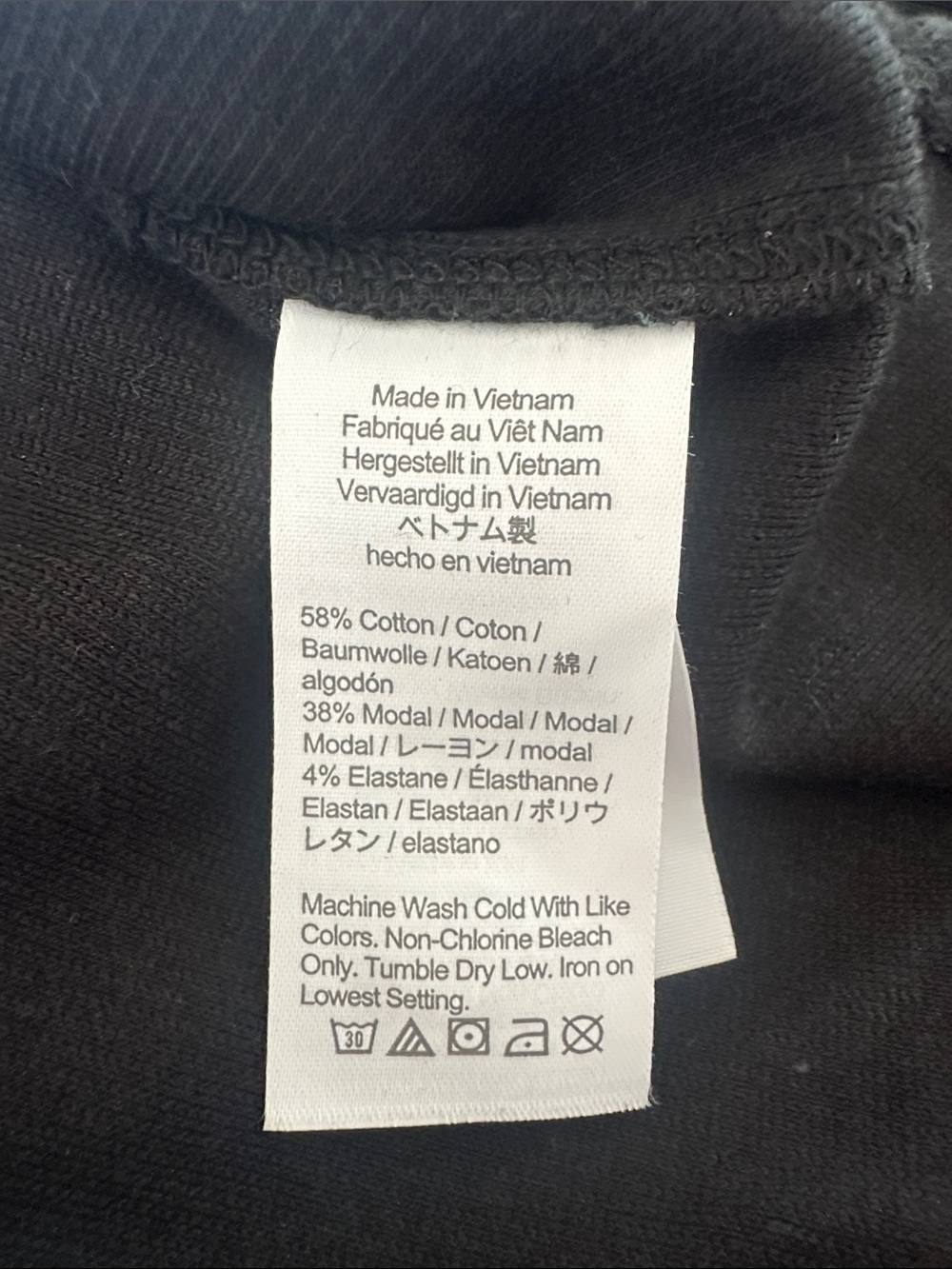 J. Crew Black Short-Sleeve Button-Front Top - Picture 4 of 4
